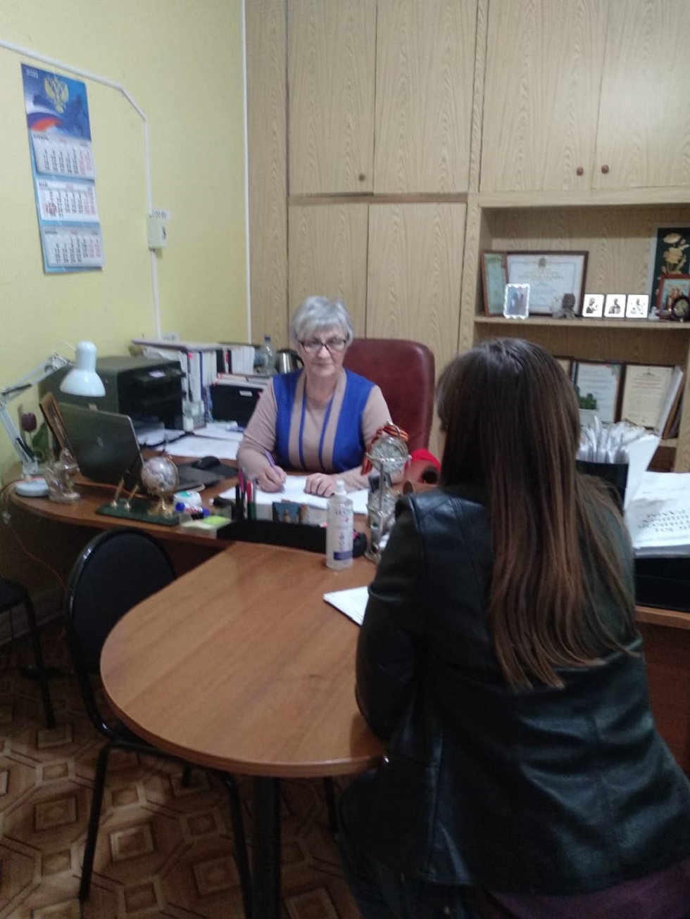 В управлении социальной защиты населения прошел прием граждан