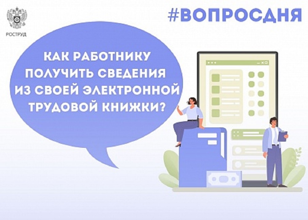 Как получить сведения из электронной трудовой книжки