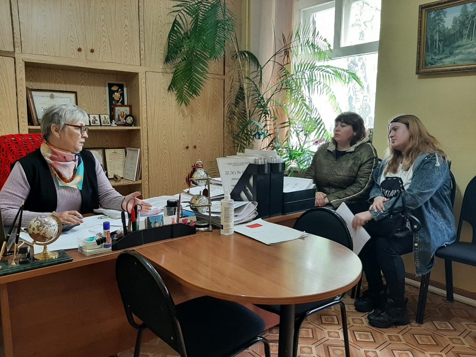 В управлении социальной защиты населения прошел прием граждан