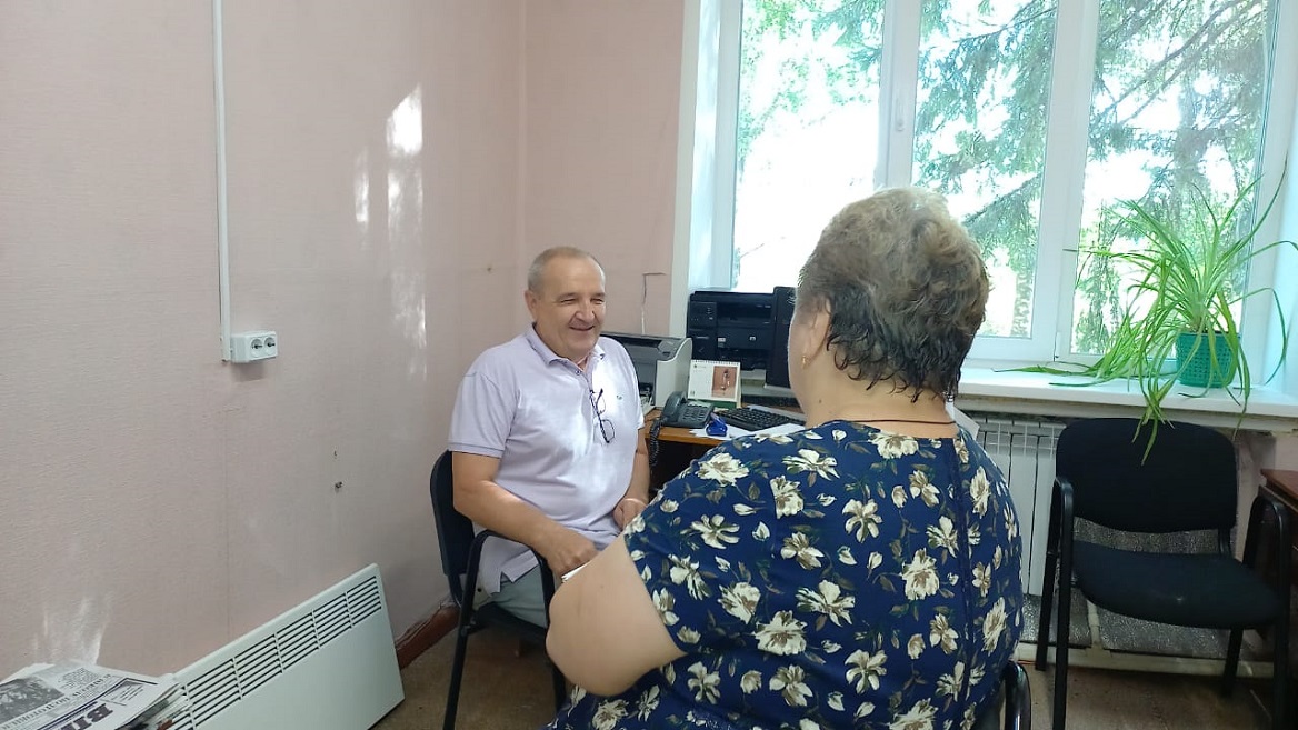Депутат Собрания представителей Иссинского района Пензенской области Александр Антонов провел прием граждан 