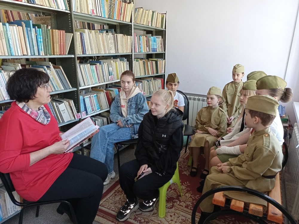Центральная библиотека р.п. Исса приняла участие в XIV Международной акции «Читаем детям о войне»