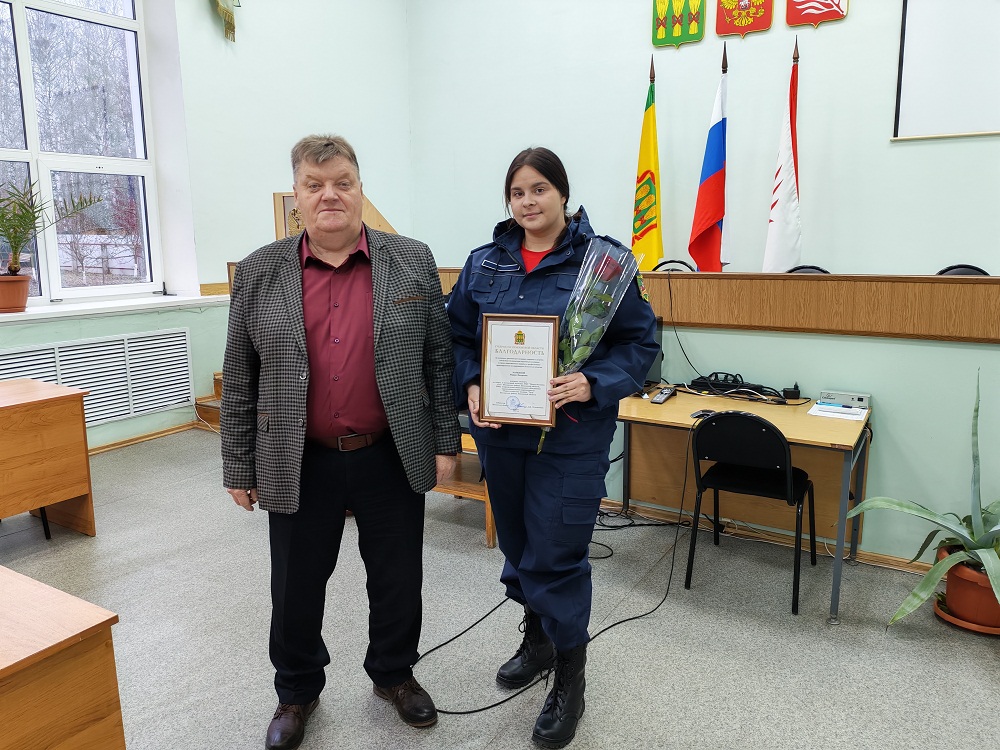 Отряд "Тигр" принял участие в заседании Правительства Пензенской области