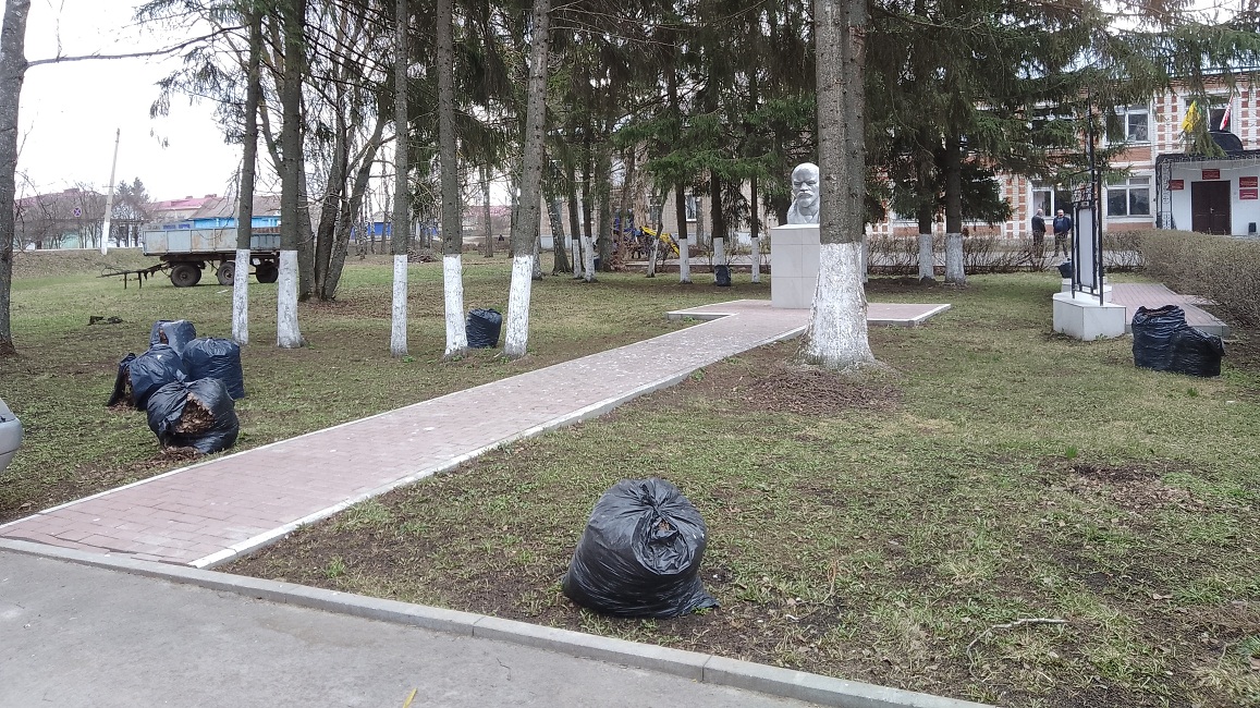  В Иссинском районе проводятся мероприятия по благоустройству территорий