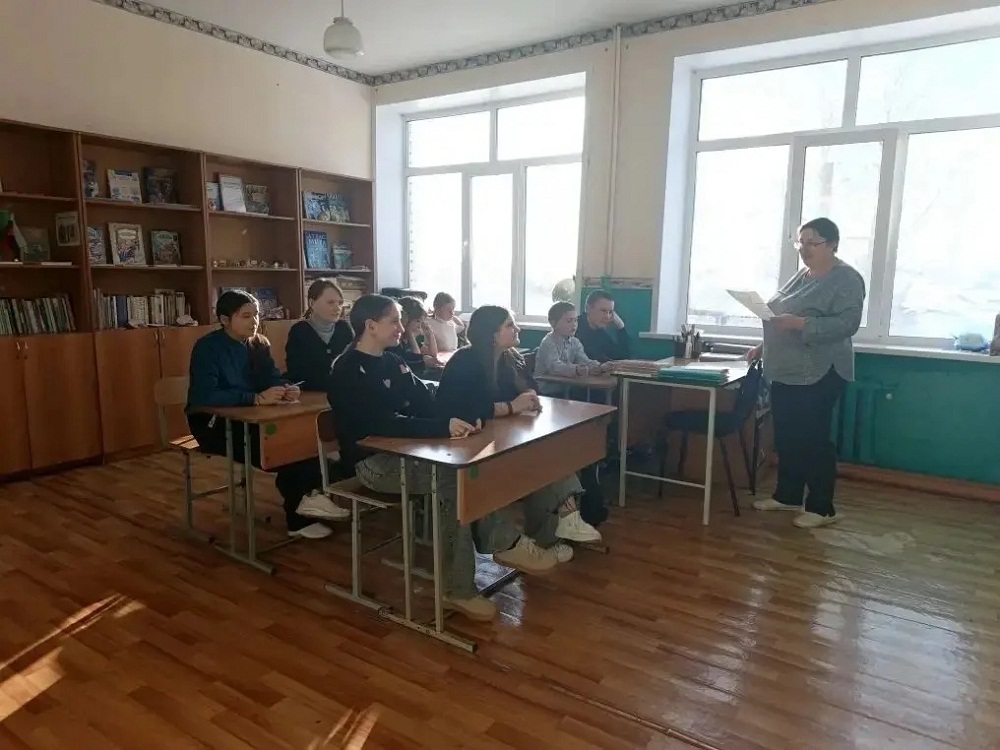 Внеклассное мероприятие «Татьянин день» в школе села Соловцово