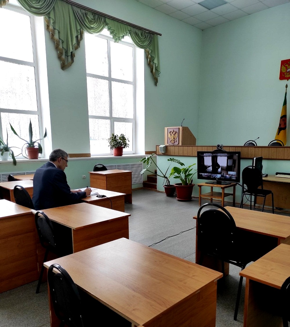 Иссинский район принял участие в совещании в режиме ВКС