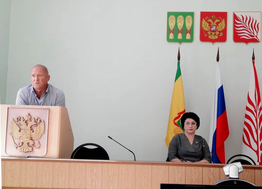 В администрации района прошло заседание