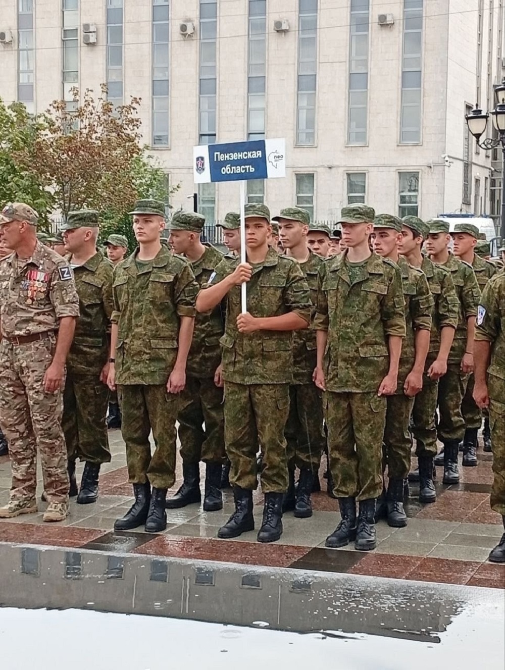 Открытие Юнармейских военно-патриотических сборов ПФО «Гвардеец»