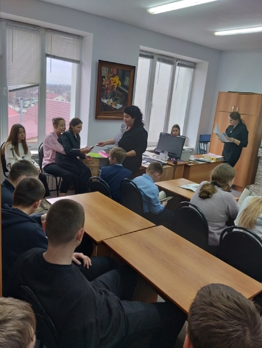 Литературная гостиная «На волне поэзии» в библиотеке р.п. Исса