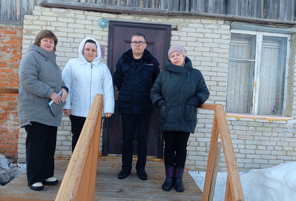 На территории  Каменно-Бродского сельсовета  Иссинского района Пензенской области проведена плановая штабная тренировка