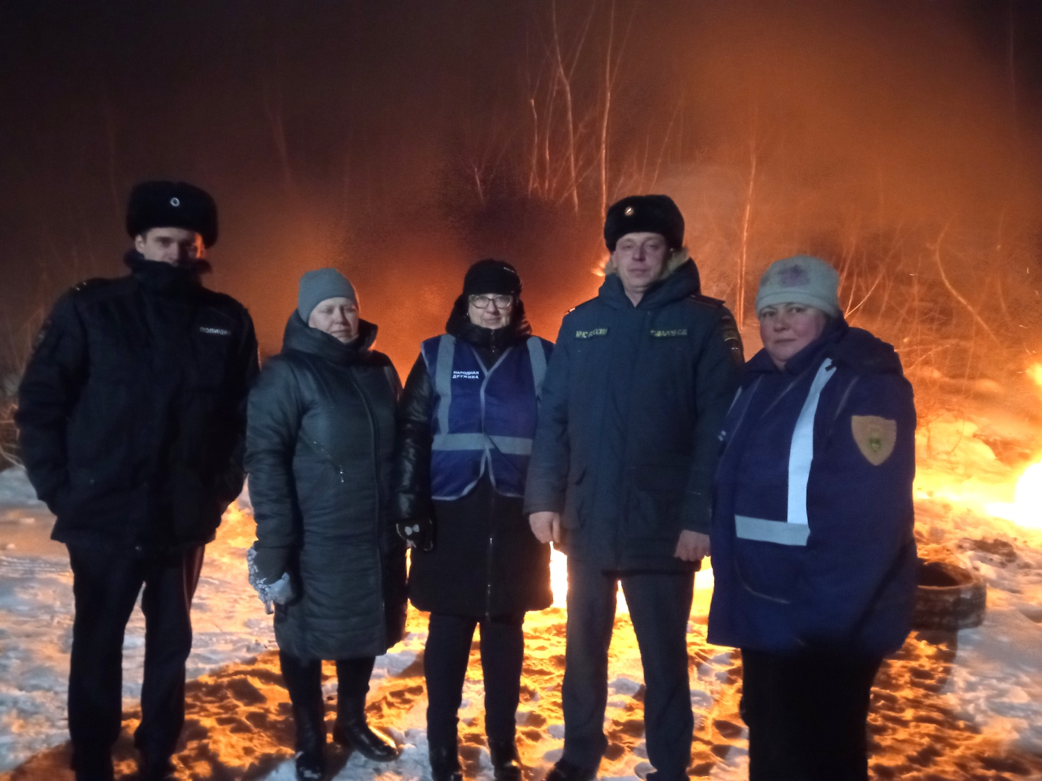 Члены районной рабочей группы провели рейд по мониторингу мест определенных для крещенских купаний