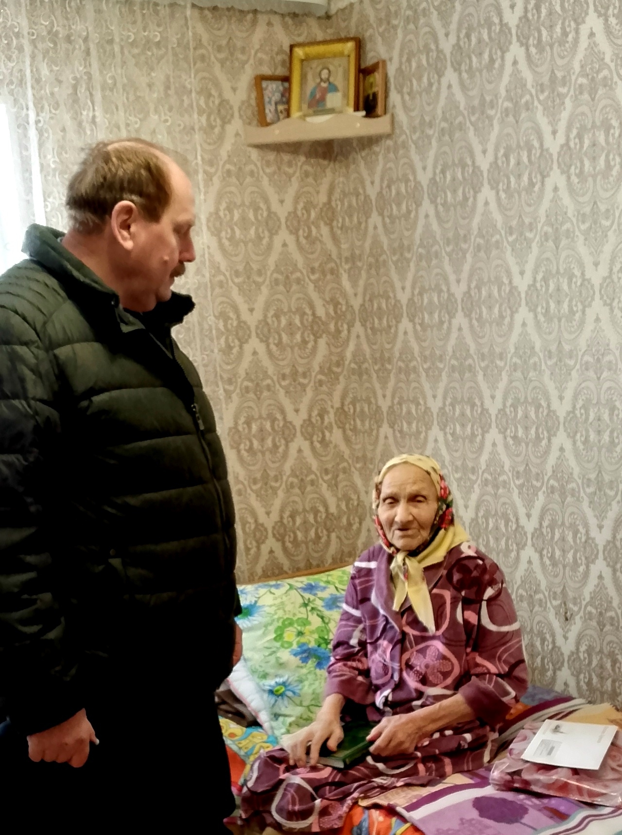 Труженица тыла Мария Семёновна Лазарева отметила 96-летие