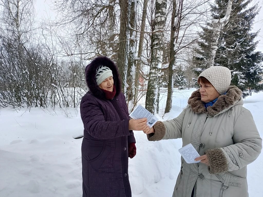 Очередной рейд состоялся по населенным пунктам Каменно-Бродского сельсовета