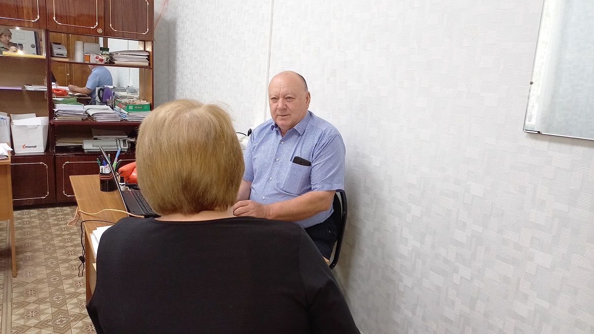 Депутат Собрания представителей Иссинского района Пензенской области Владимир Кузнецов провел прием граждан 