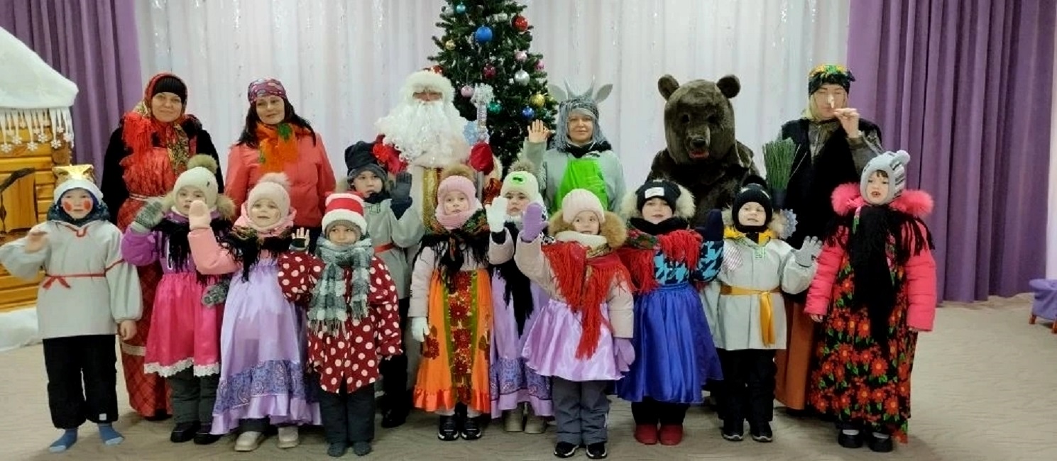 Святки в детском саду р.п. Исса