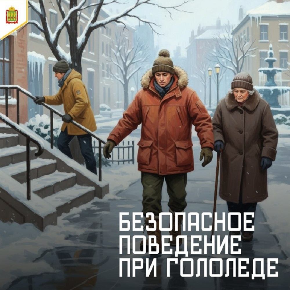 Безопасное поведение при гололёде Безопасное поведение при гололёде