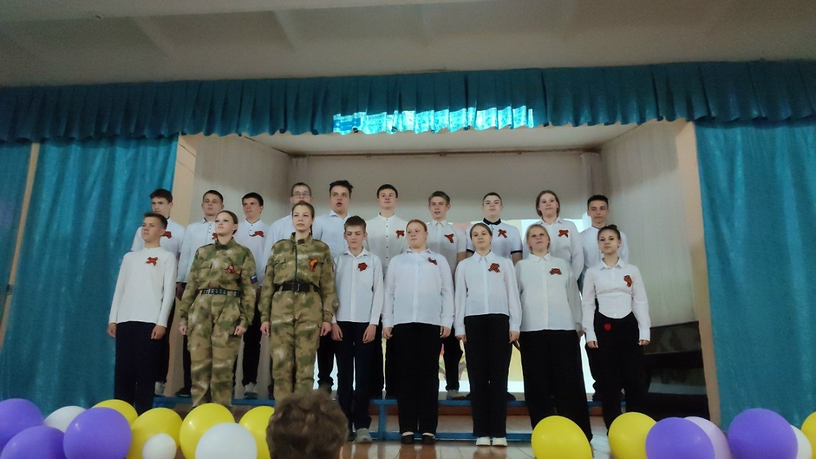 Фестиваль военно-патриотической песни "Победный май" в МБОУ «Лицей р.п. Исса имени Н.Н. Гаврилова»