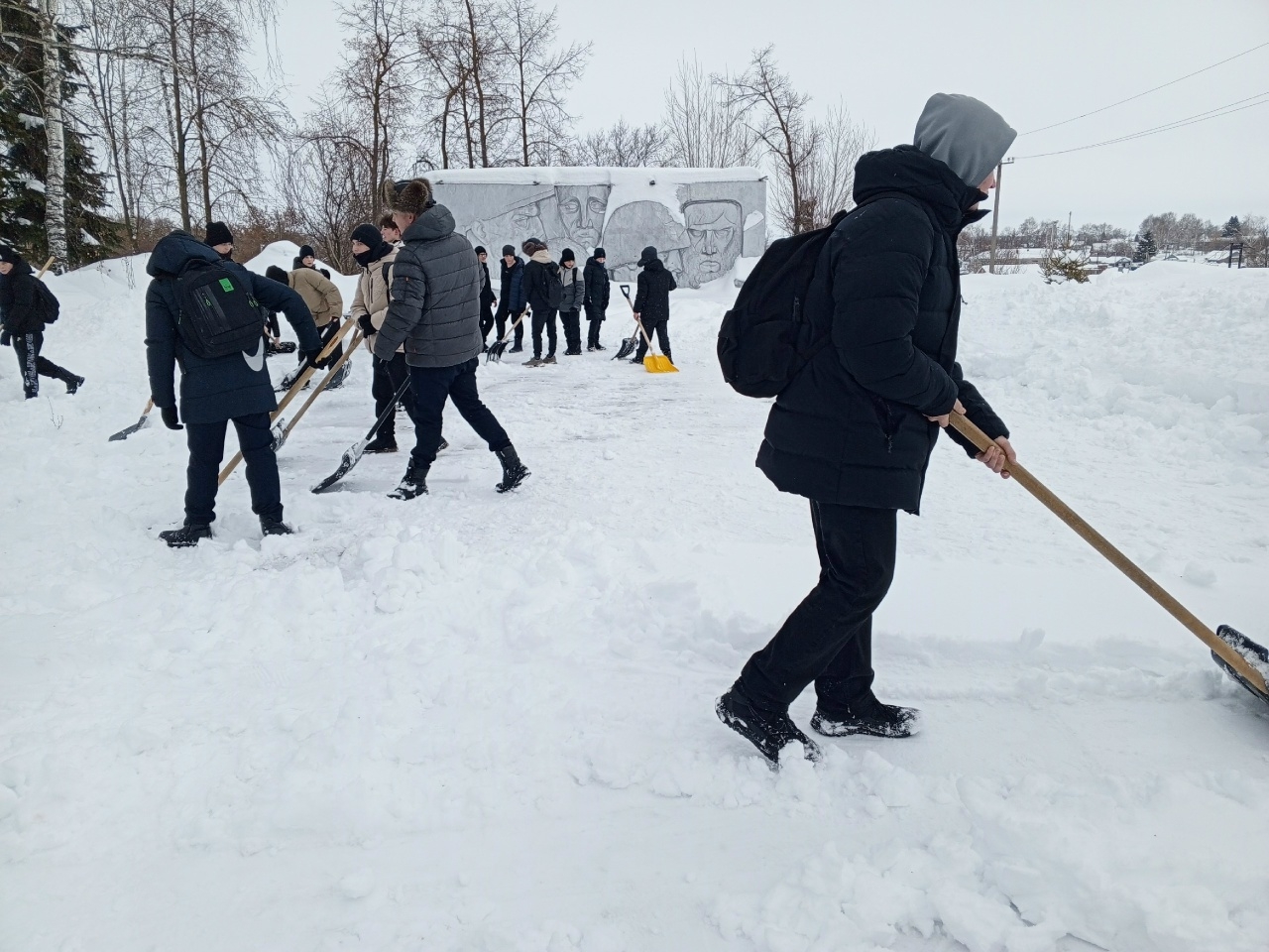 Акция "Снежный десант"