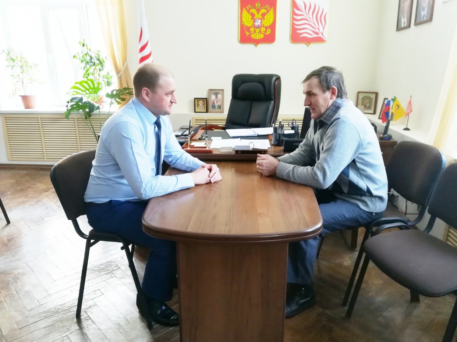 Глава администрации Иссинского района провел личный прием предпринимателей Глава администрации Иссинского района провел личный прием предпринимателей