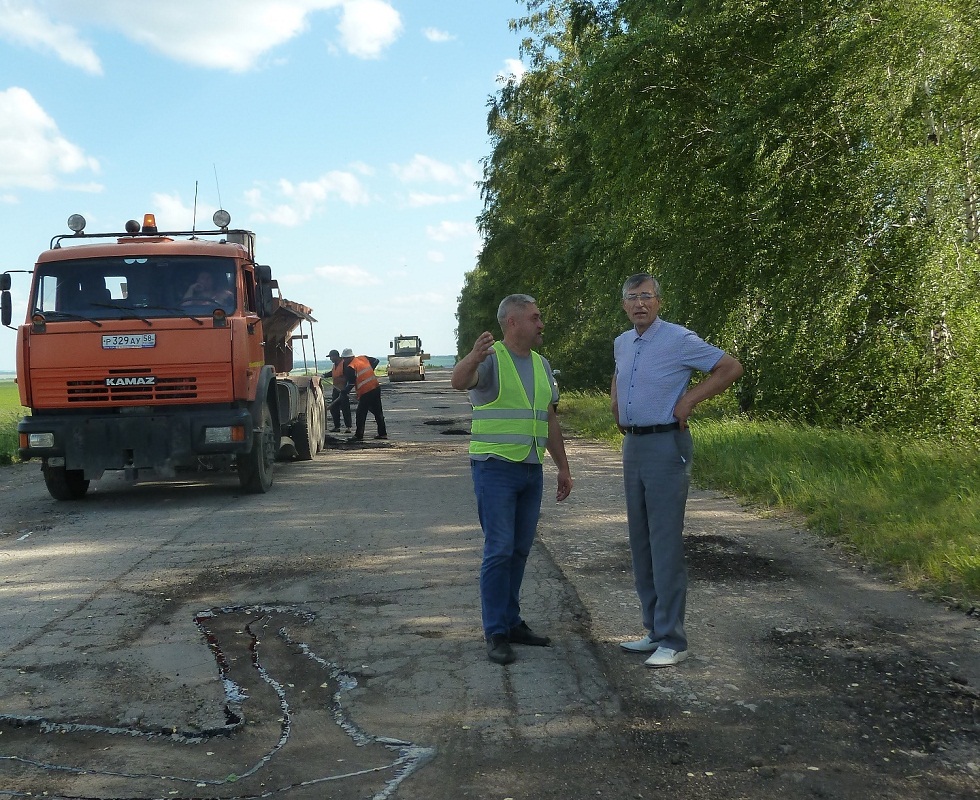 Дорога на Салмовку отремонтирована