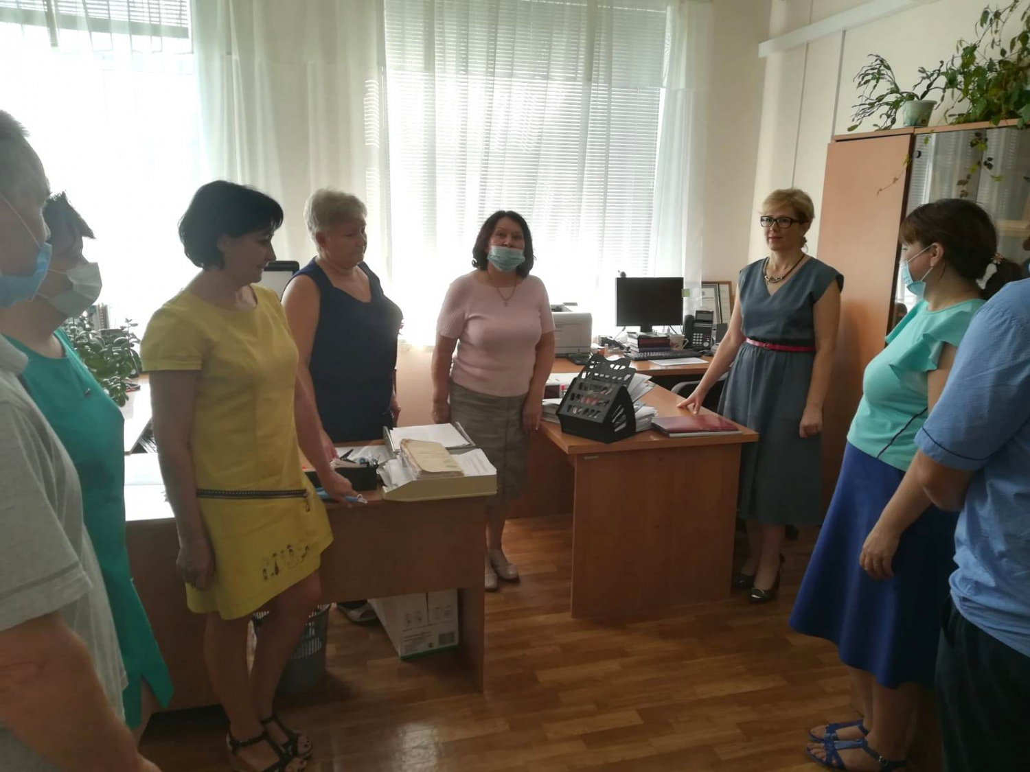 В Иссинском районе проходят встречи с трудовыми коллективами и населением