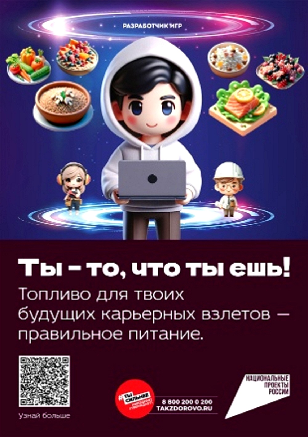 Минздрав России и АНО «Национальные приоритеты» представили платформу, направленную на распространение знаний о здоровом питании и предотвращение детского ожирения Минздрав России и АНО «Национальные приоритеты» представили платформу, направленную на распространение знаний о здоровом питании и предотвращение детского ожирения
