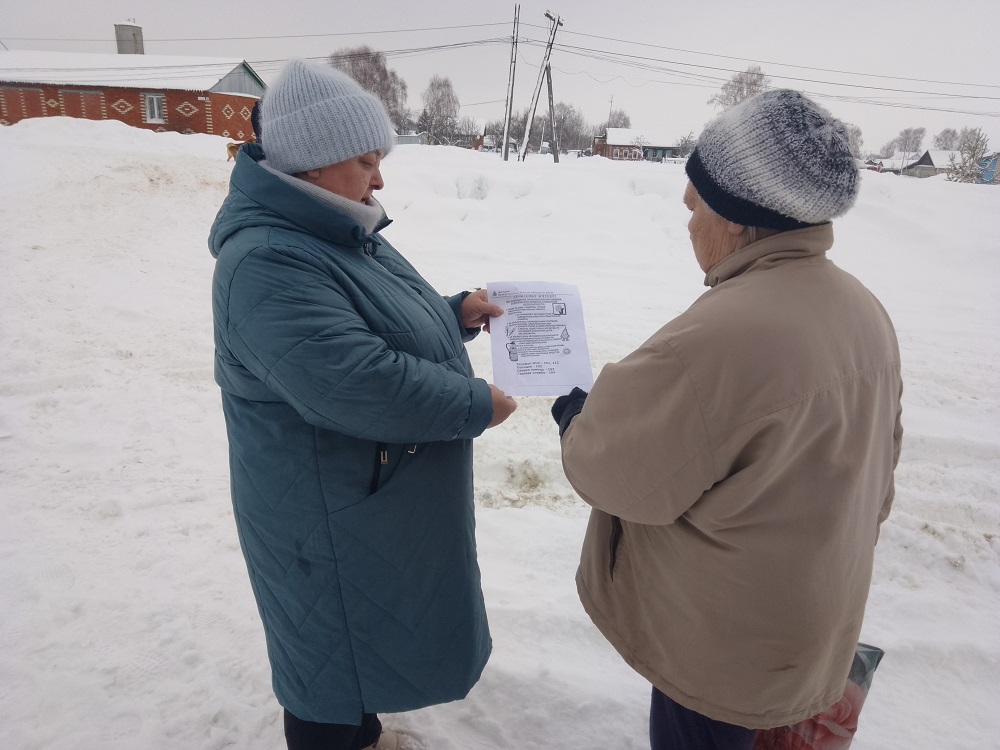 В Булычевском сельсовете продолжают проводится профилактические рейды по населенным пунктам