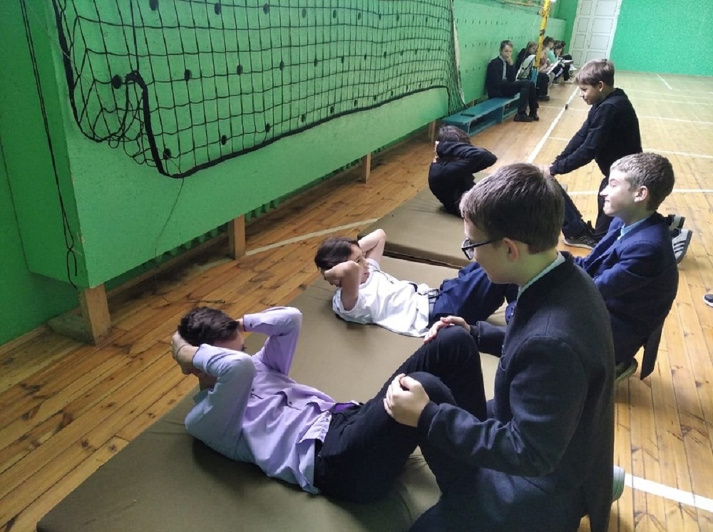 Час ГТО для семиклассников