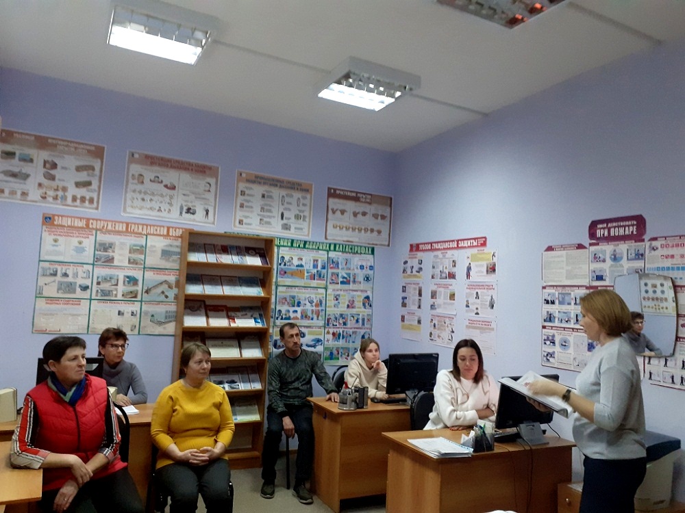В МБУК «МЦРДК» Иссинского района Пензенской области проведена плановая объектовая тренировка