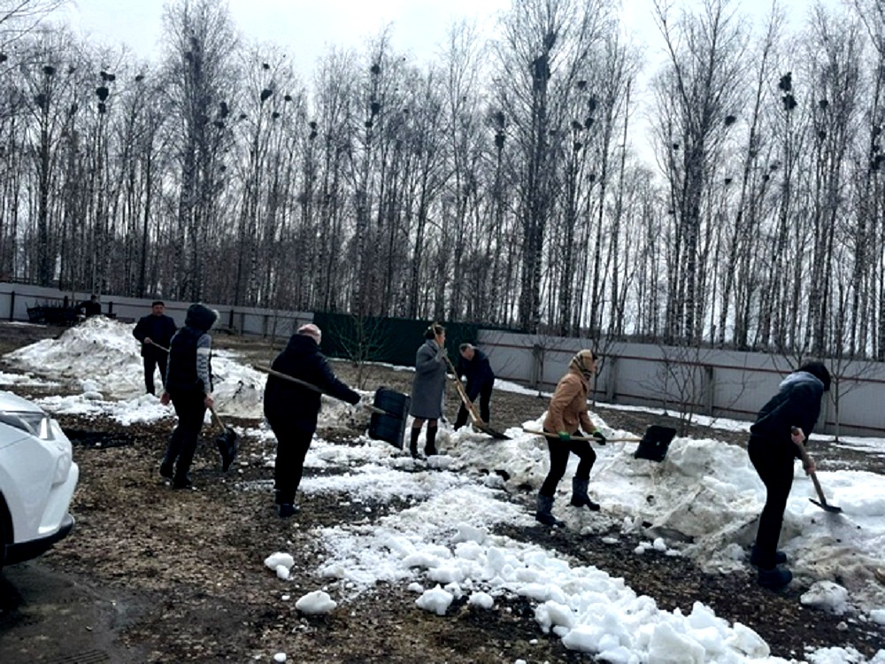 В Иссинском районе проводятся мероприятия по благоустройству территорий