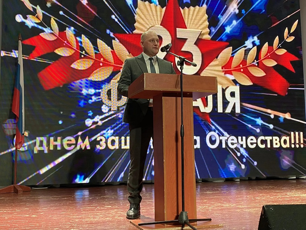 Торжественное празднование Дня защитника Отечества в р.п. Исса