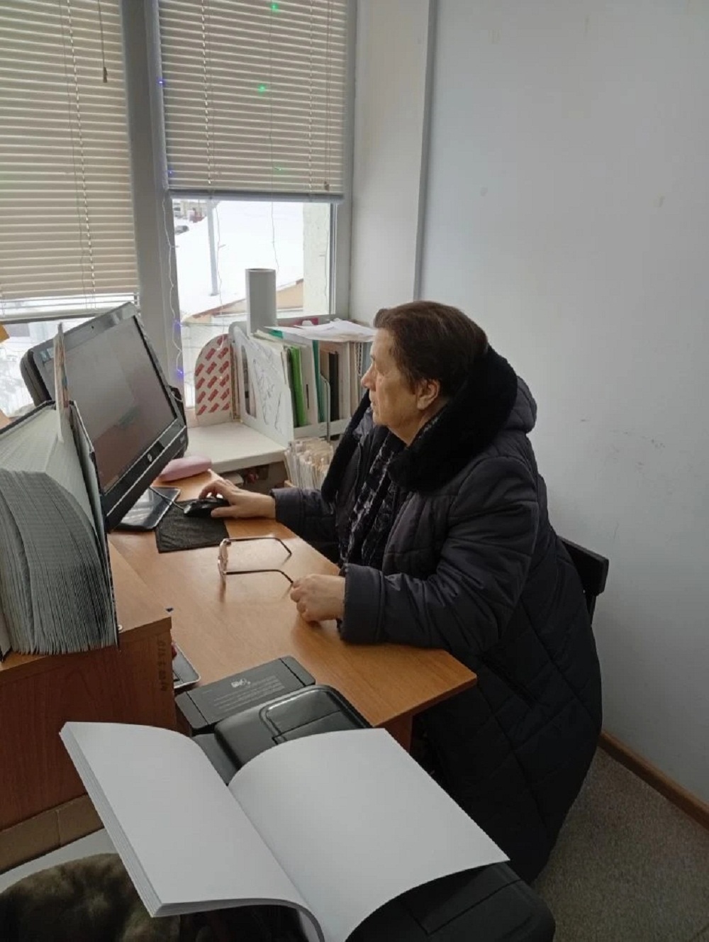 Урок компьютерной грамотности «Начинающий пользователь» в библиотеке р.п. Исса