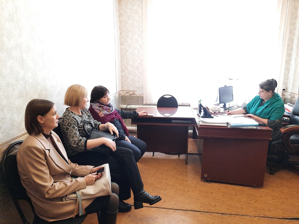 Рабочее совещание в администрации Иссинского района Пензенской области