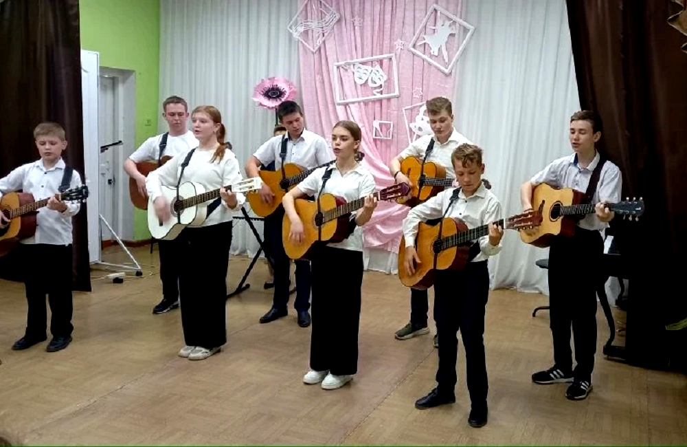 Отчётный концерт в школе искусств