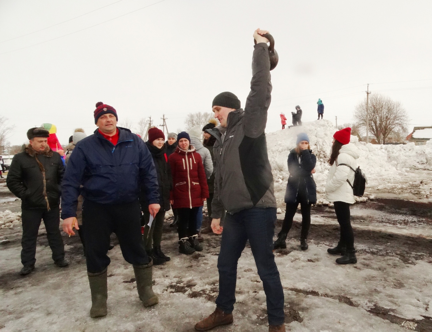 Спортивные состязания в рамках празднования Масленицы