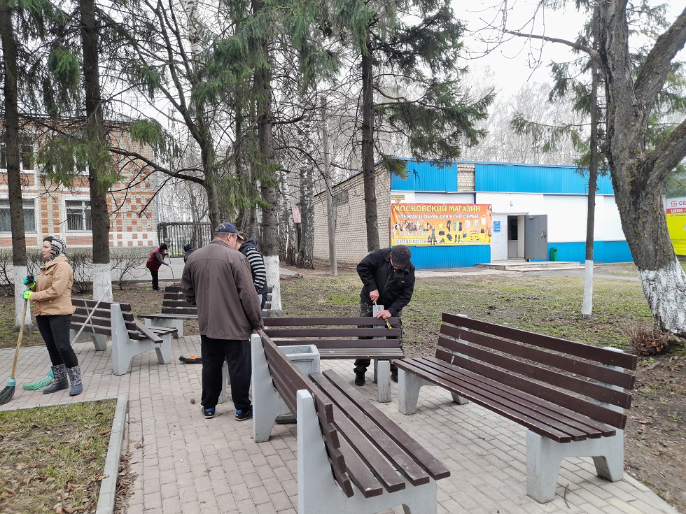 В Иссинском районе проводятся мероприятия по благоустройству территорий