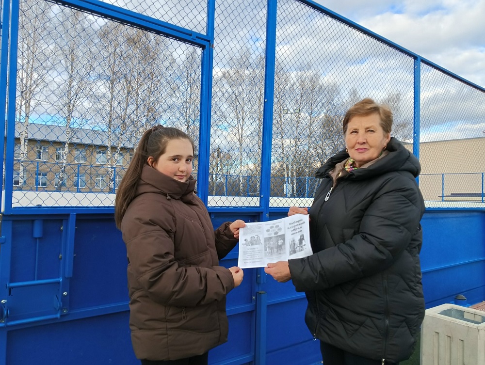 Здоровье в каждом доме: сельчан познакомили с правилами ЗОЖ