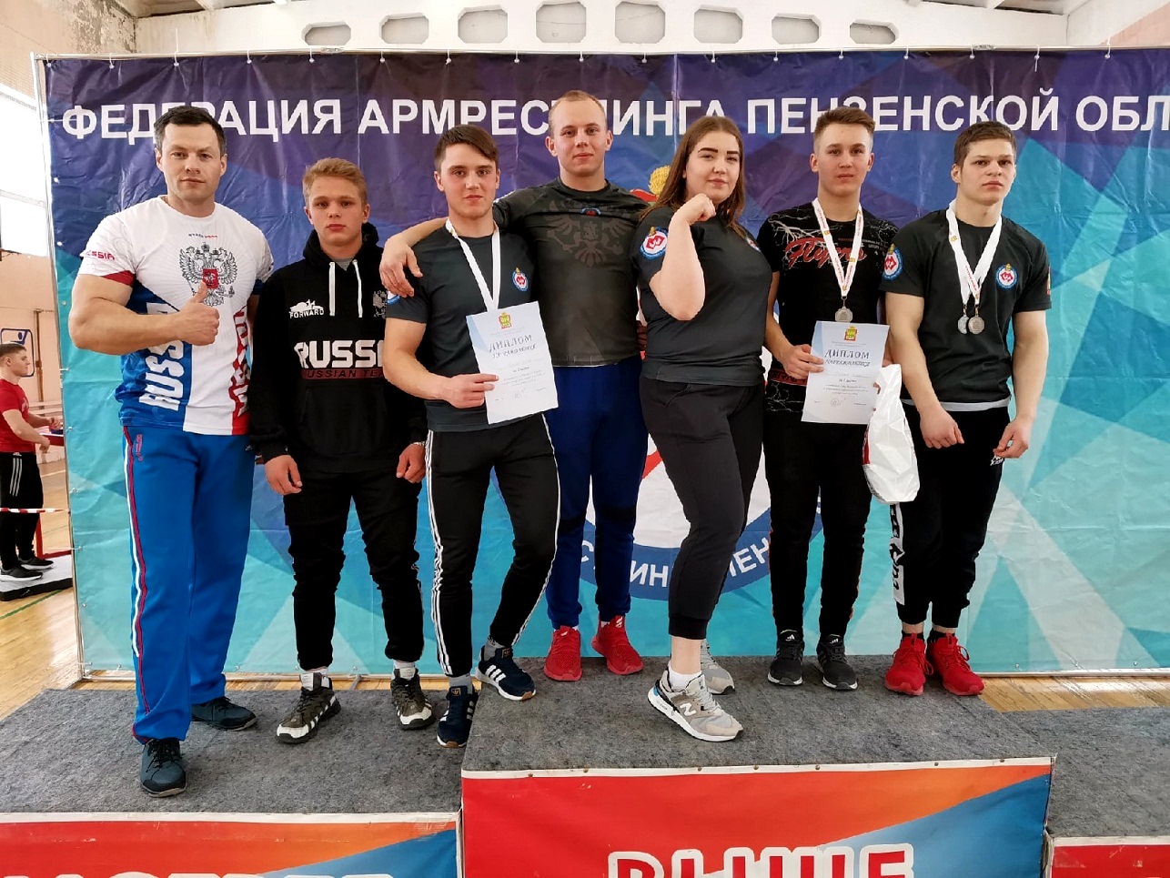 В Иссинском районе состоялся открытый кубок Пензенской области по армрестлингу