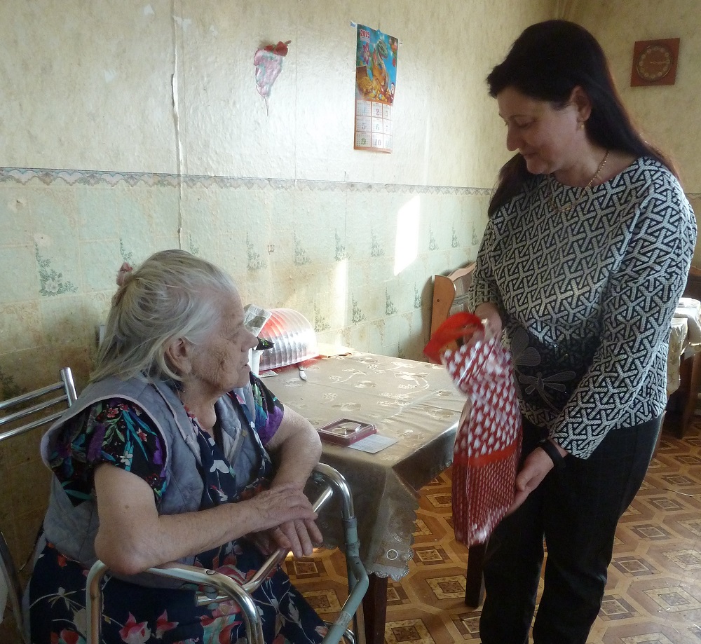 В Иссинском районе продолжается вручение юбилейных медалей труженикам тыла