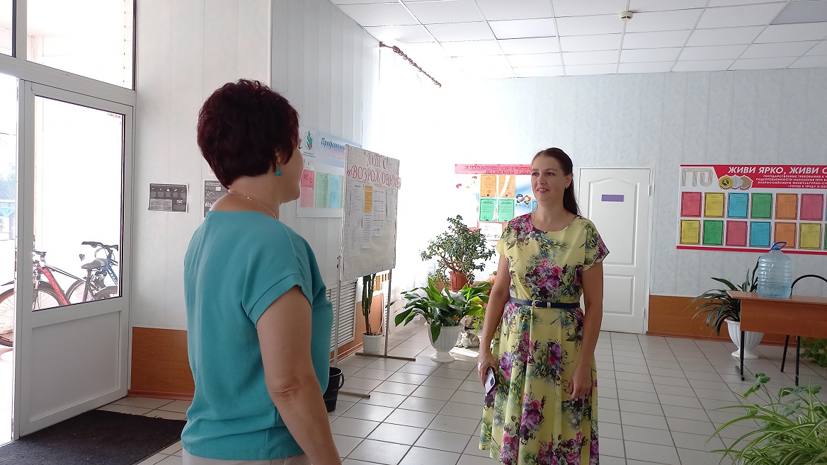 Депутат Собрания представителей Иссинского района Пензенской области Татьяна Сатыренко встретилась с населением