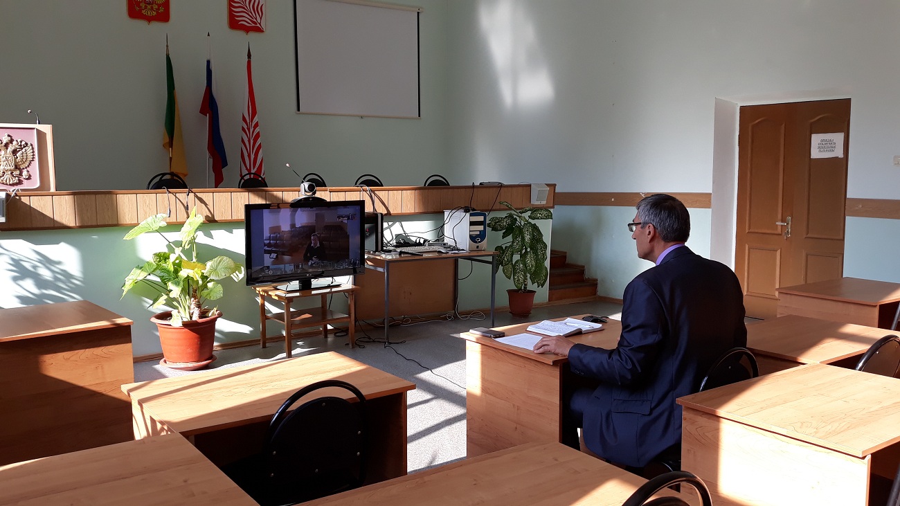 Заместитель главы администрации Иссинского района принял участие в видеоконференции по вопросу обращения с ТКО Заместитель главы администрации Иссинского района принял участие в видеоконференции по вопросу обращения с ТКО