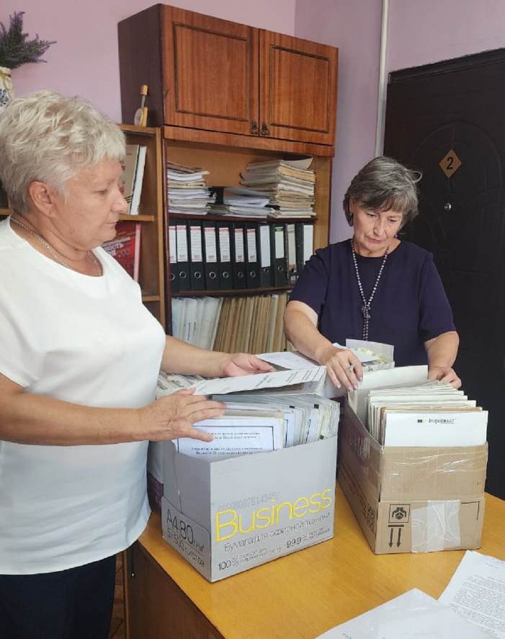 Сектор по делам архива администрации Иссинского района принял на хранение закрытые выплатные дела участников ВОВ от ОСФР по Пензенской области
