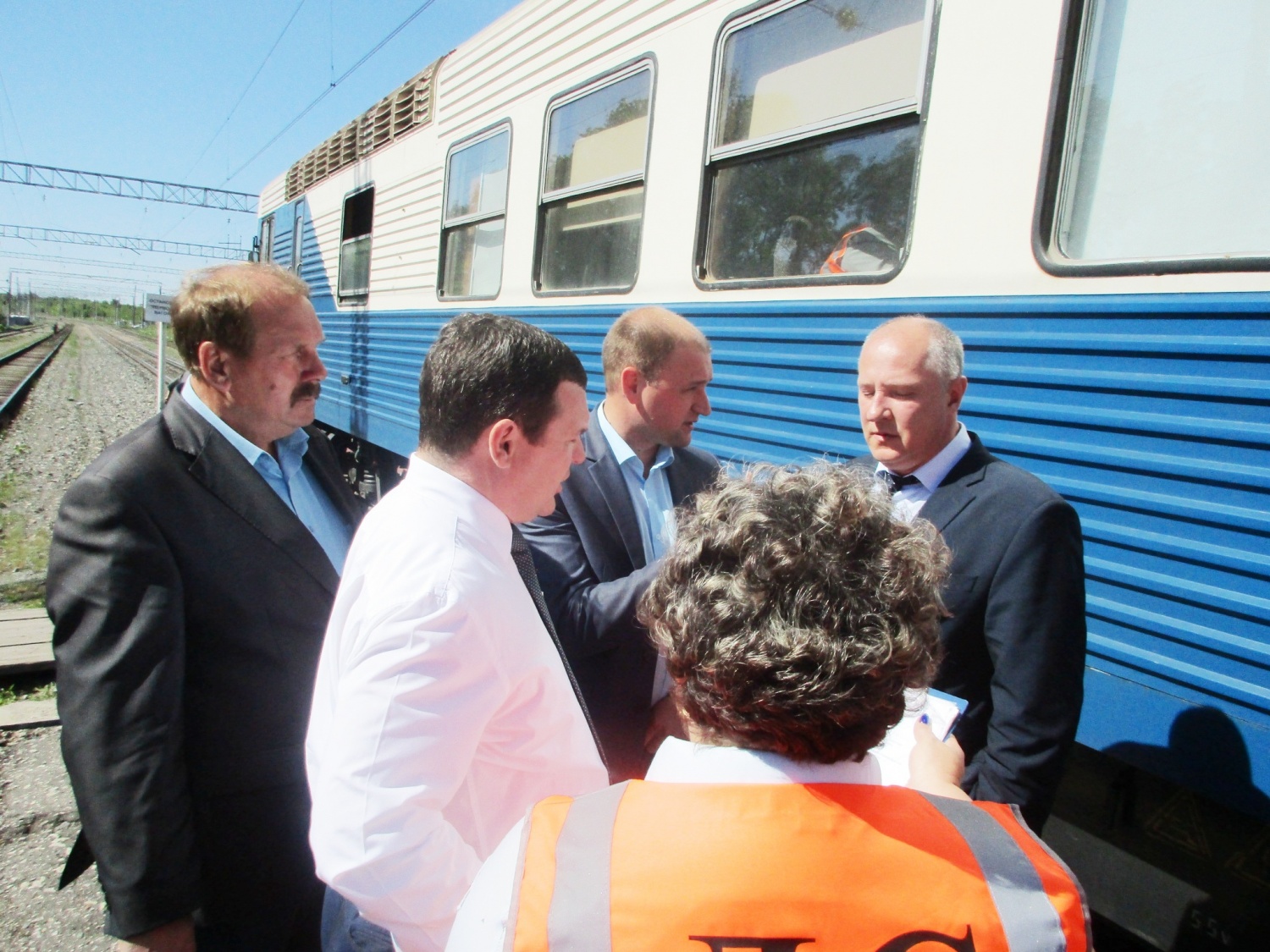 Глава администрации Иссинского района принял участие в комиссионном обследовании железнодорожных путей, пролегающих по территории муниципального района