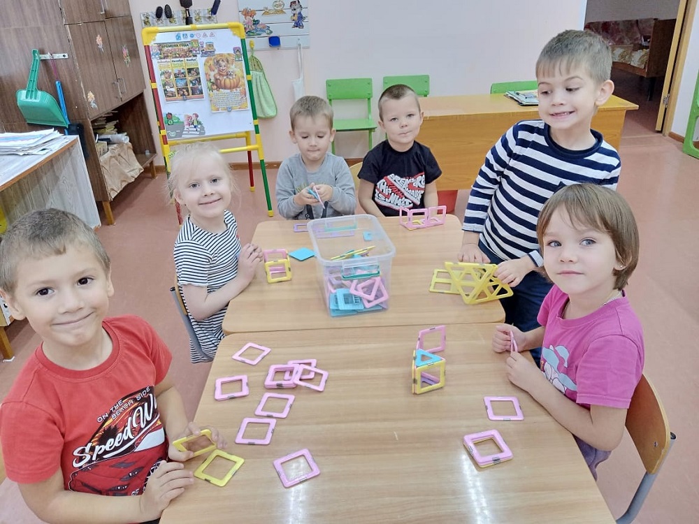 День настольных игр в детском саду с. Булычёво