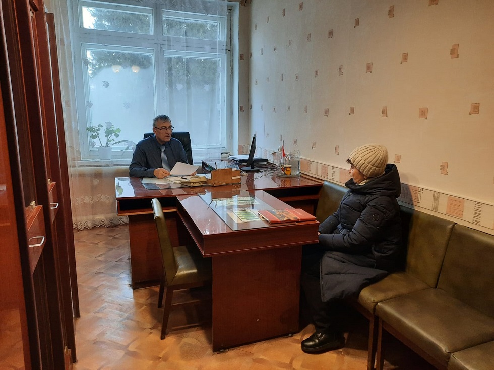 Заместитель главы администрации Александр Прохоров провел прием населения