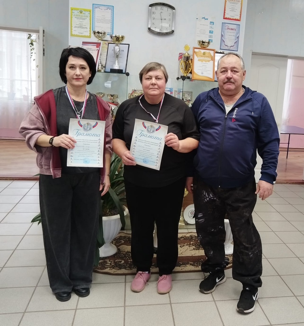 Первенство Иссинского района по настольному теннису