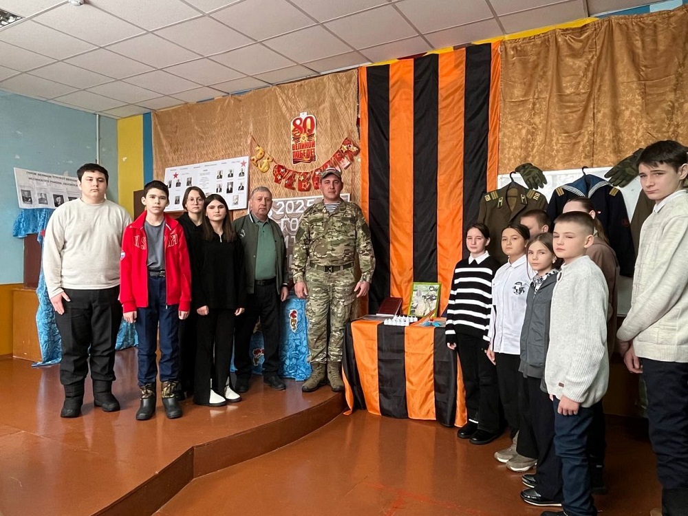 Встреча с участником СВО: "Герои нашего времени" Встреча с участником СВО: "Герои нашего времени"