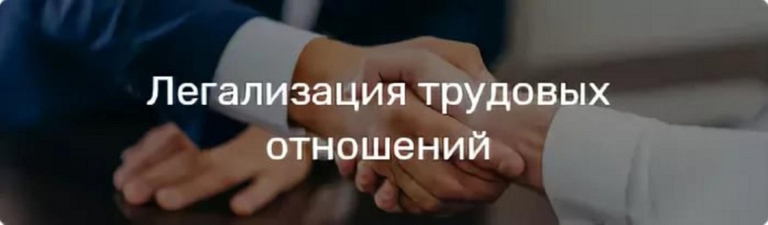 Меры по легализации трудовых отношений и преимущества легализации трудовых отношений Меры по легализации трудовых отношений и преимущества легализации трудовых отношений