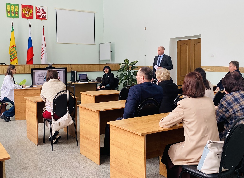 Рабочее совещание в администрации Иссинского района Пензенской области