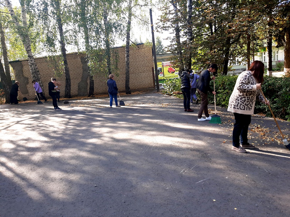 В р.п. Исса продолжают проводиться мероприятия по благоустройству