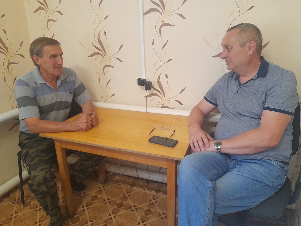 Депутат Собрания представителей Иссинского района Пензенской области Владимир Антонов провел прием граждан 
